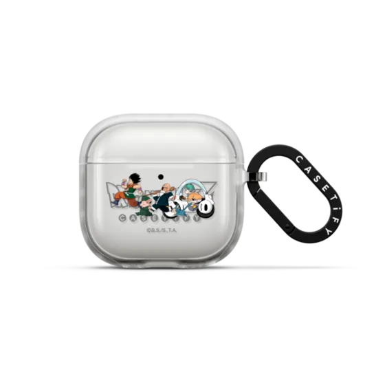 Impact AirPods 4 Case - DRAGON BALL Z: Adventurous Journey Earbuds Case - YAMCHA, OOLONG, MASTER ROSHI, PUAR, & BULMA