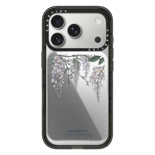 Snappy Cardholder Stand - Bridgerton Draping Wisteria Snappy Cardholder Stand