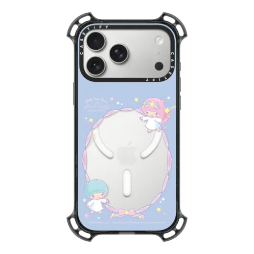 iPhone 17 Pro Max - Little Twin Stars Dreamy Photo Frame Phone Case