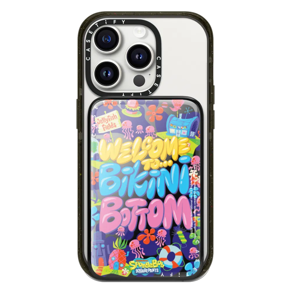 Slim Power Bank MagSafe Compatible - Welcome to Bikini Bottom PowerThru Power Bank