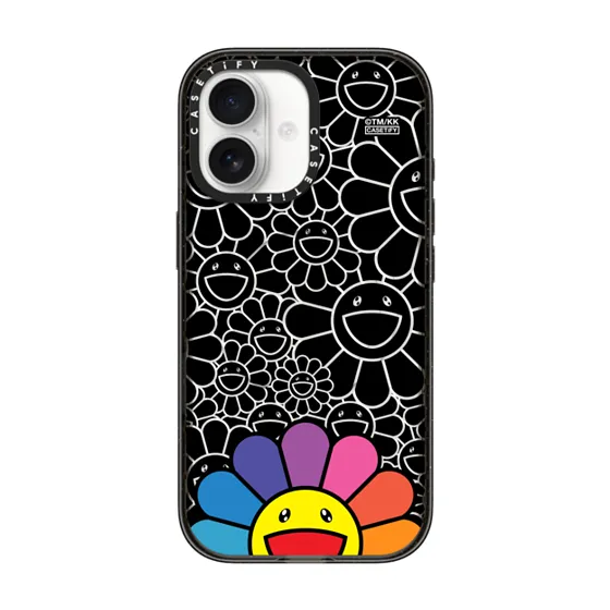 Impact iPhone 17 Case MagSafe Compatible - FLOWERS BLOOM (RAINBOW) PHONE CASE