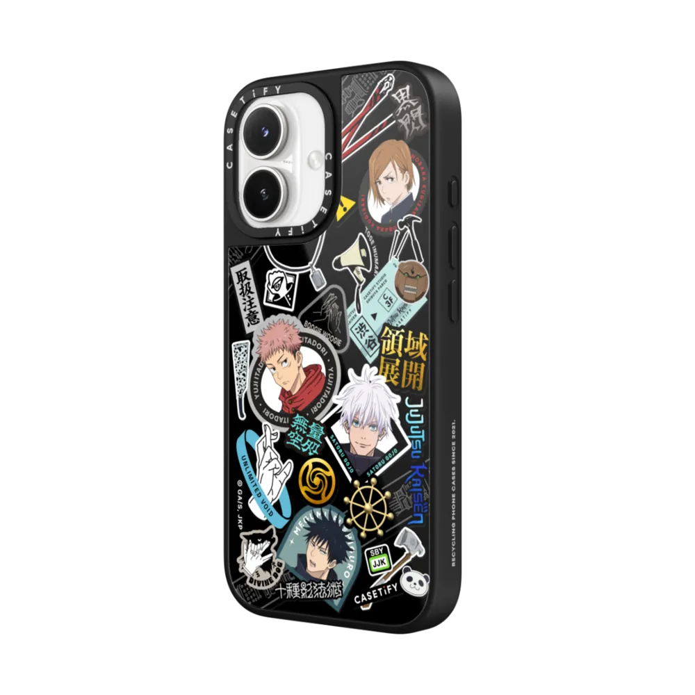 Glaze iPhone 17 Case MagSafe Compatible - Jujutsu Sorcerer Side Case
