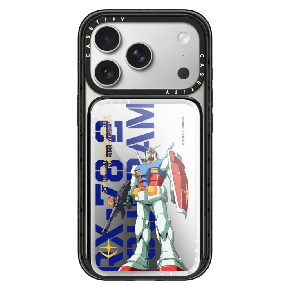 Mirror Slim Power Bank MagSafe Compatible - RX-78-2 Gundam PowerThru Powerbank