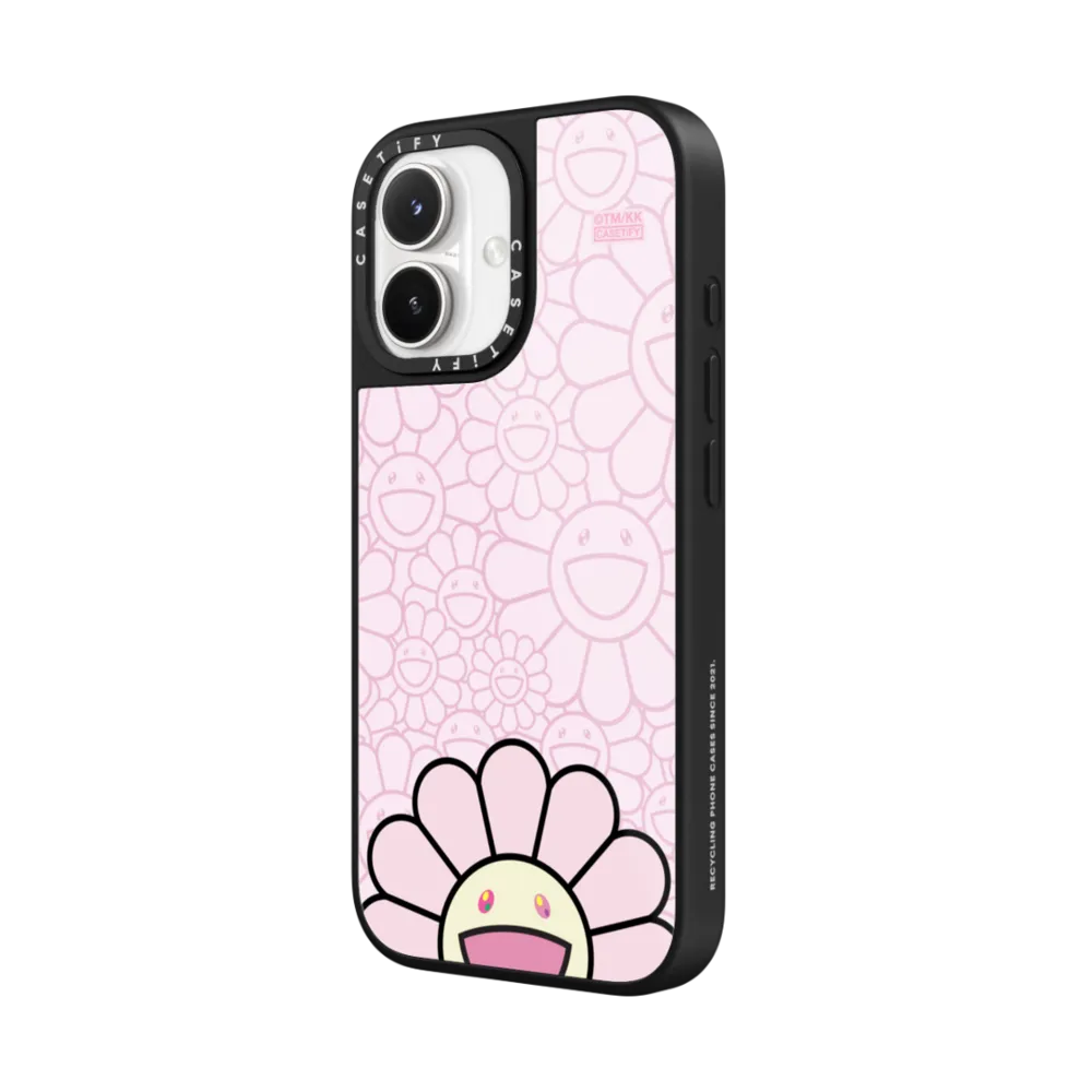 Impact Ring Stand iPhone 17 Pro Max Case MagSafe Compatible - SMILE (PINK) PHONE CASE