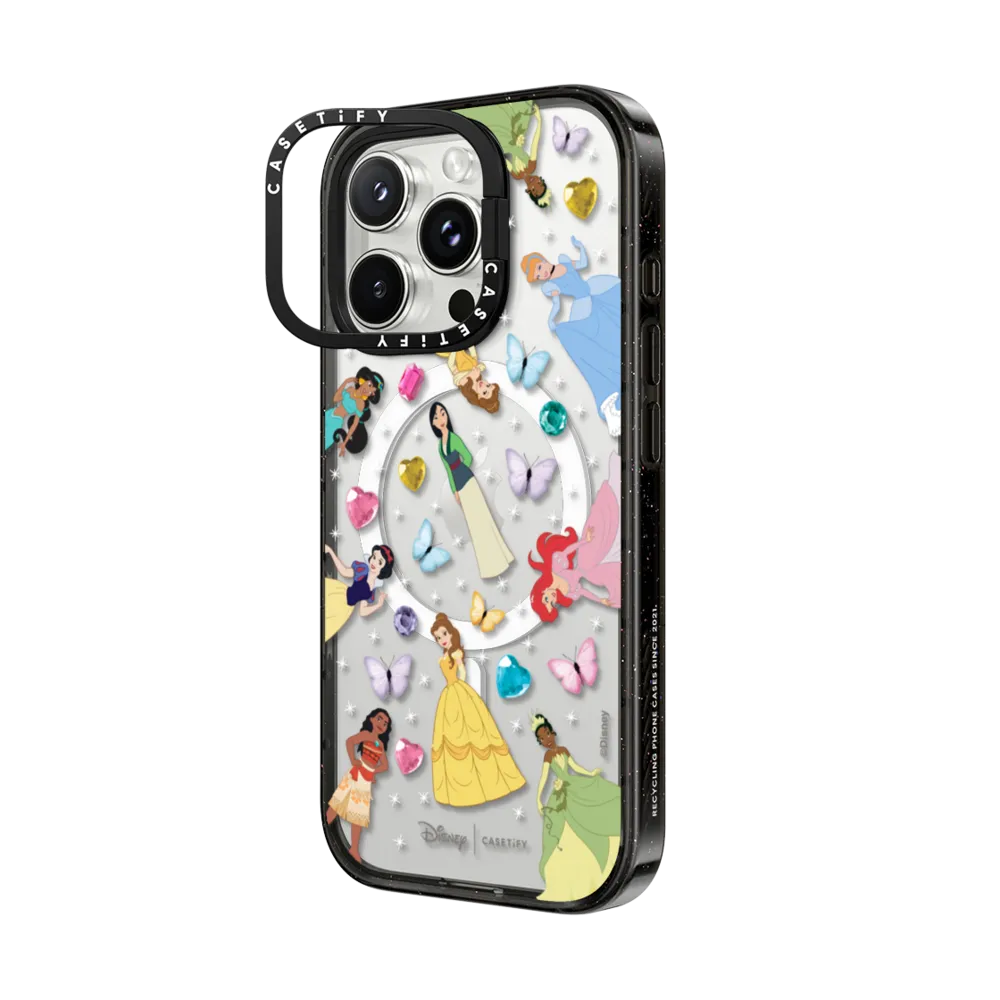 Impact Ring Stand iPhone 16 Pro Max Case MagSafe Compatible - Disney Princess Medley Case