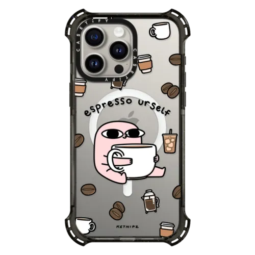 iPhone 15 Pro Max - Espresso Urself Case