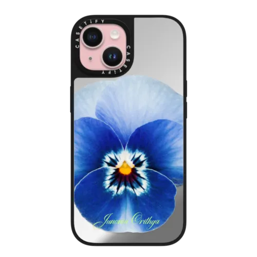 iPhone 15 - Blue Pansy