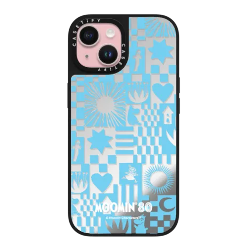 iPhone 15 - Moomin Puzzle Pattern Case
