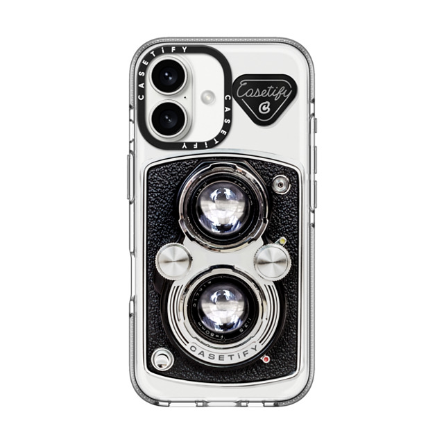 CASETiFY iPhone 16 Case クリア クリア ケース MagSafe対応 Camera Case - Vintage casetify Back to School CASETiFY iPhone 16 Case クリア クリア ケース MagSafe対応 Camera Case - Vintage casetify Back to School