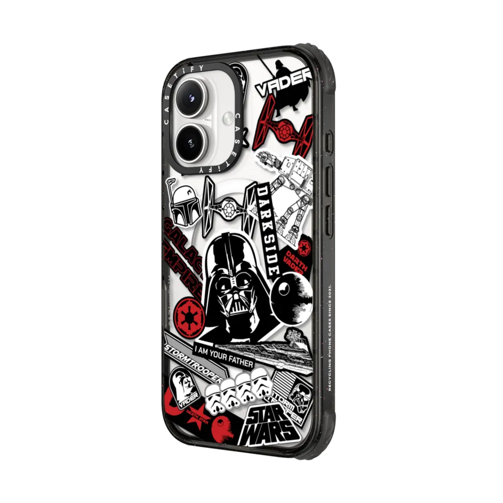 Ultra Impact iPhone 16 Case MagSafe Compatible - Power of the Dark Side - Sticker Case