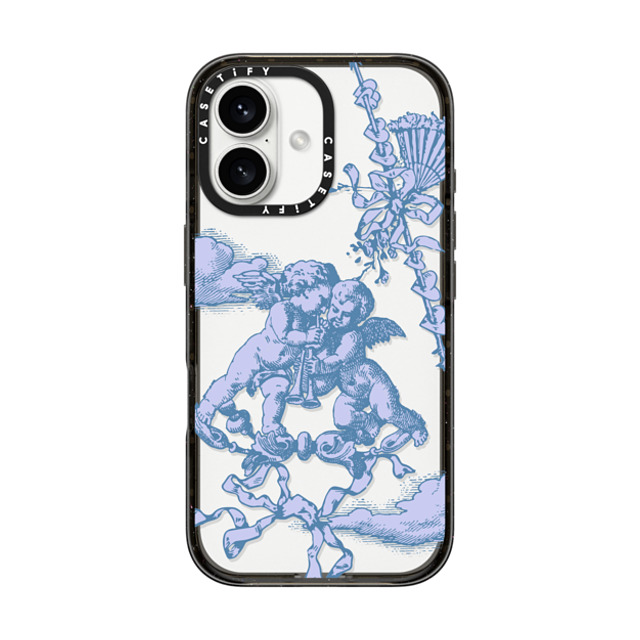 CASETiFY iPhone 16 ケース ブラック インパクトケース Cloud At Lover's Gate