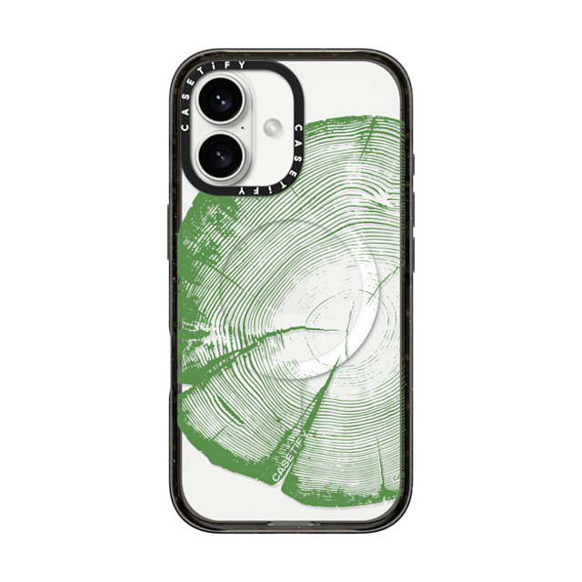 CASETiFY iPhone 16 Case Black インパクトケース MagSafe対応 nature nature Tree Rings Father's Day CASETiFY iPhone 16 Case Black インパクトケース MagSafe対応 nature nature Tree Rings Father's Day