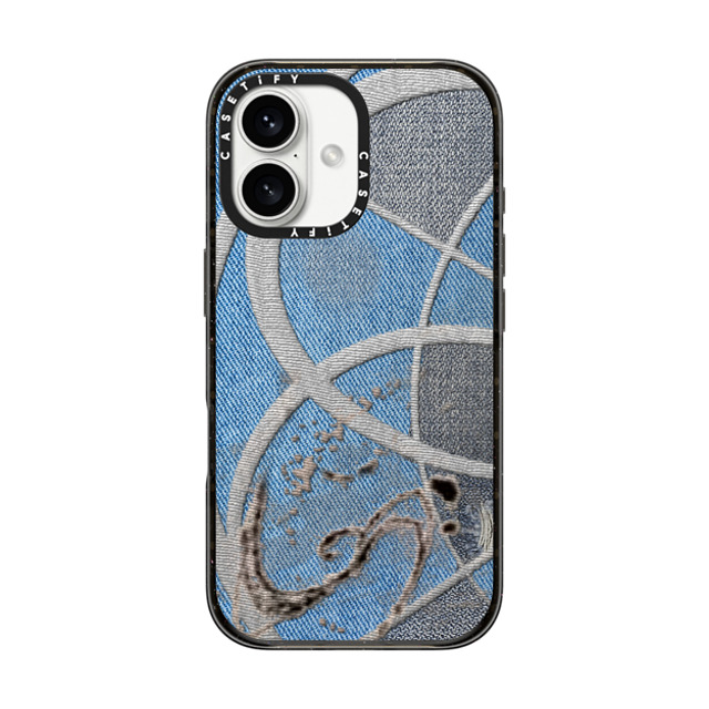 CASETiFY iPhone 16 Case Black インパクトケース MagSafe対応 Surrealism Surrealism Cyber Denim Father's Day CASETiFY iPhone 16 Case Black インパクトケース MagSafe対応 Surrealism Surrealism Cyber Denim Father's Day
