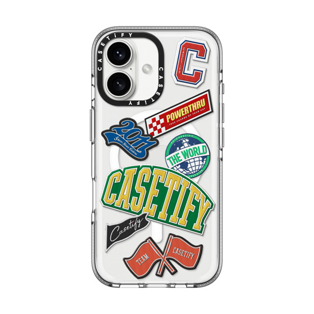 CASETiFY iPhone 16 ケース クリア クリア ケース MagSafe対応 Y2K CASETiFY University