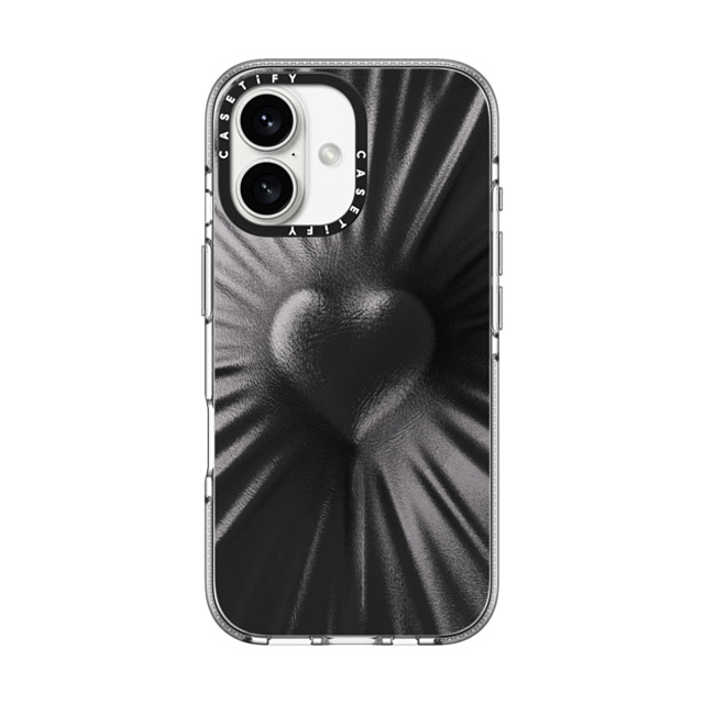 CASETiFY iPhone 16 ケース クリア クリア ケース MagSafe対応 Y2K Y2K Leather Heart Father's Day CASETiFY iPhone 16 ケース クリア クリア ケース MagSafe対応 Y2K Y2K Leather Heart Father's Day