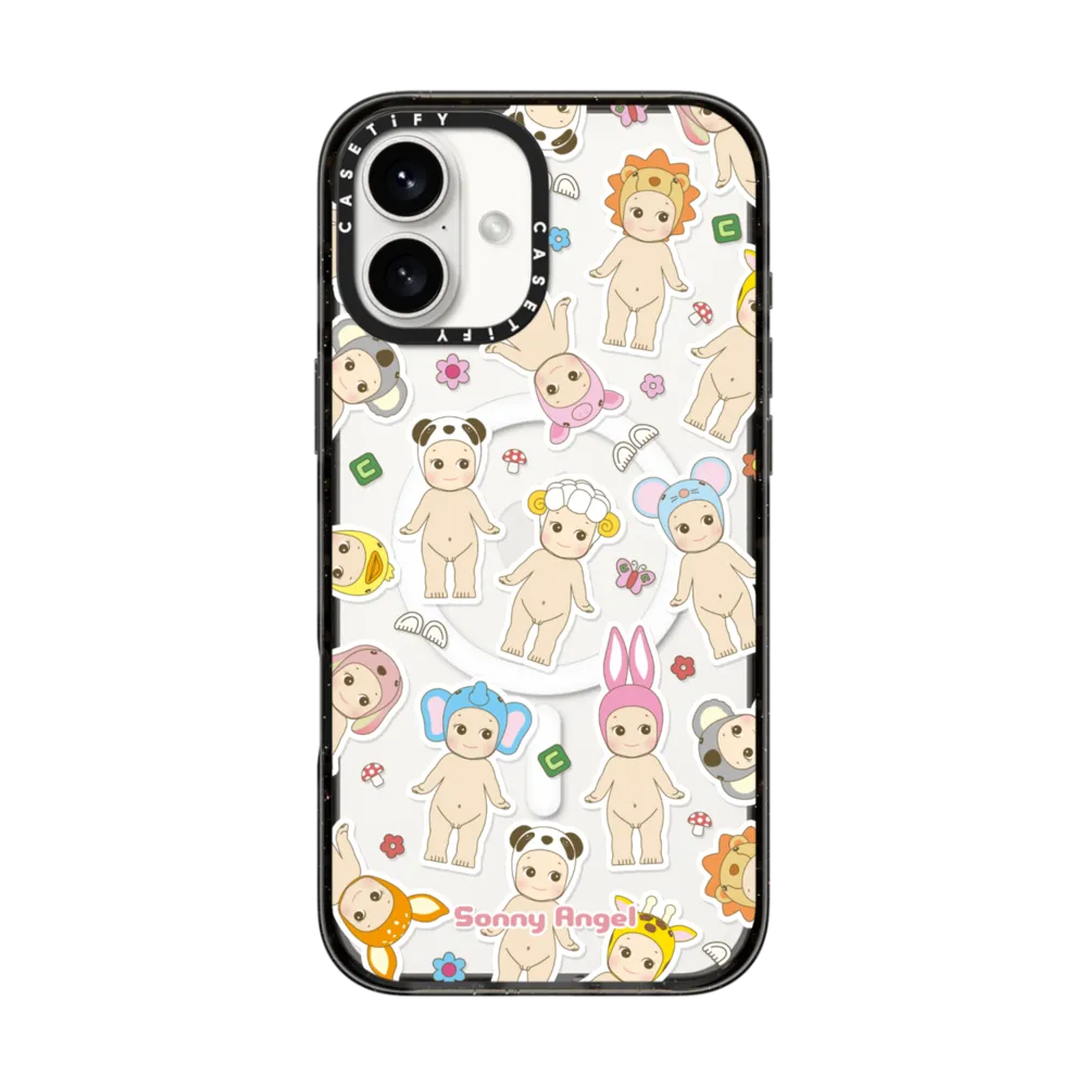 Impact iPhone 16 Plus Case MagSafe Compatible - Sonny Angel Sticker Case
