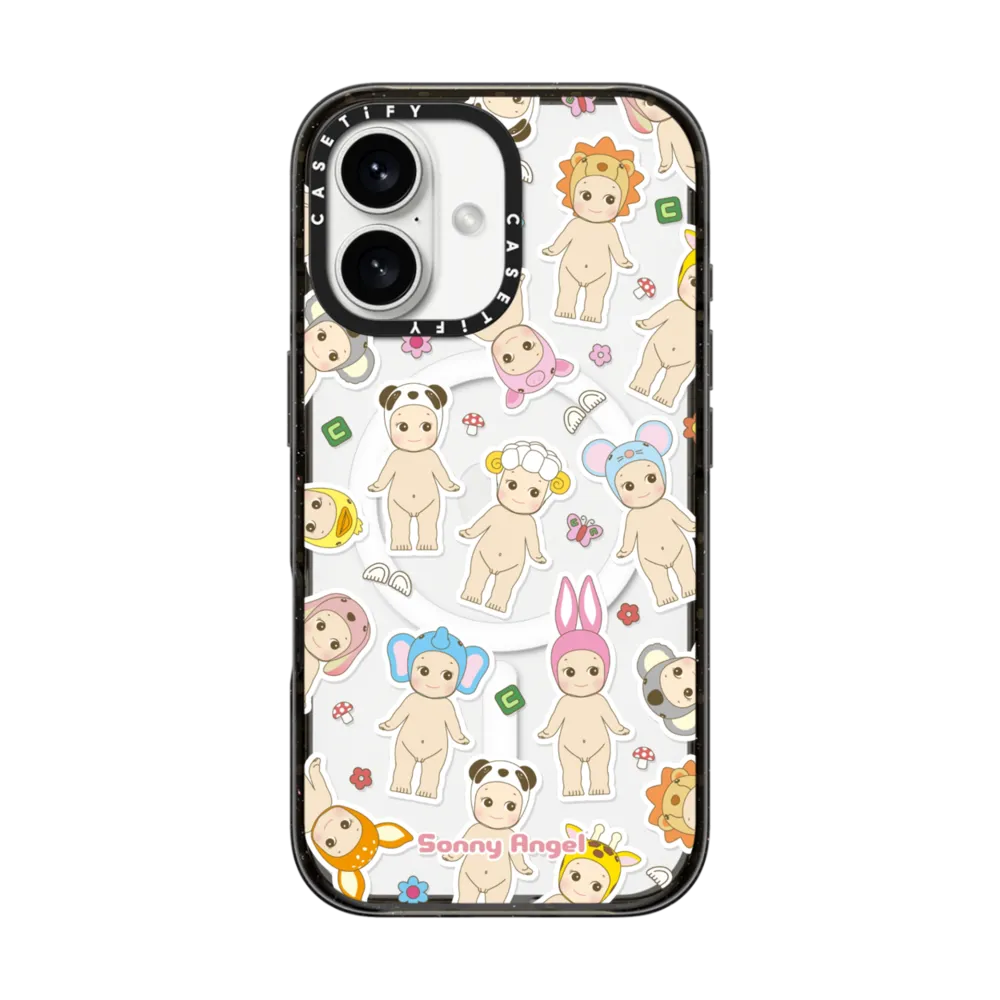 Impact iPhone 16 Case MagSafe Compatible - Sonny Angel Sticker Case