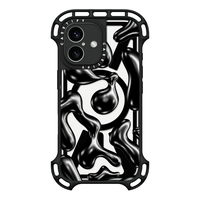 CASETiFY iPhone 16 ケース ブラック ウルトラ バウンスケース MagSafe対応 Pattern,Y2K Y2K,Pattern Liquid Groovy Father's Day CASETiFY iPhone 16 ケース ブラック ウルトラ バウンスケース MagSafe対応 Pattern,Y2K Y2K,Pattern Liquid Groovy Father's Day
