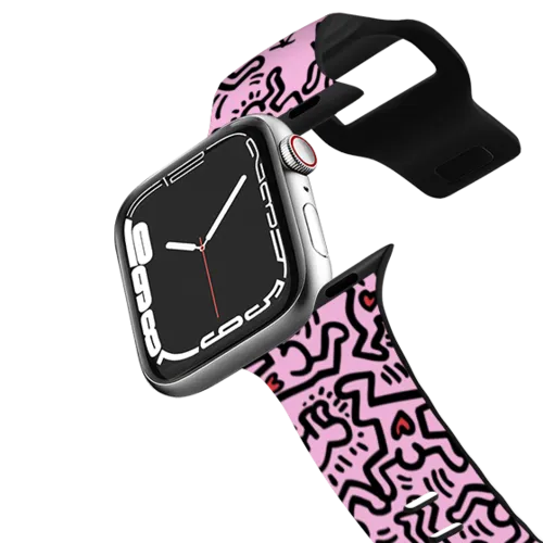 Apple Watch Series 7-9 (45mm) - Man of Hearts Apple Watch Band