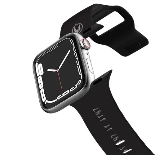Apple Watch Series 7-9 (45mm) - The Mandalorian™ Logo Apple Watch Band