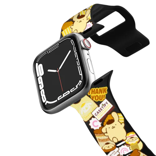 Apple Watch Series 7-9 (45mm) - Pompompurin Sticker Watchband