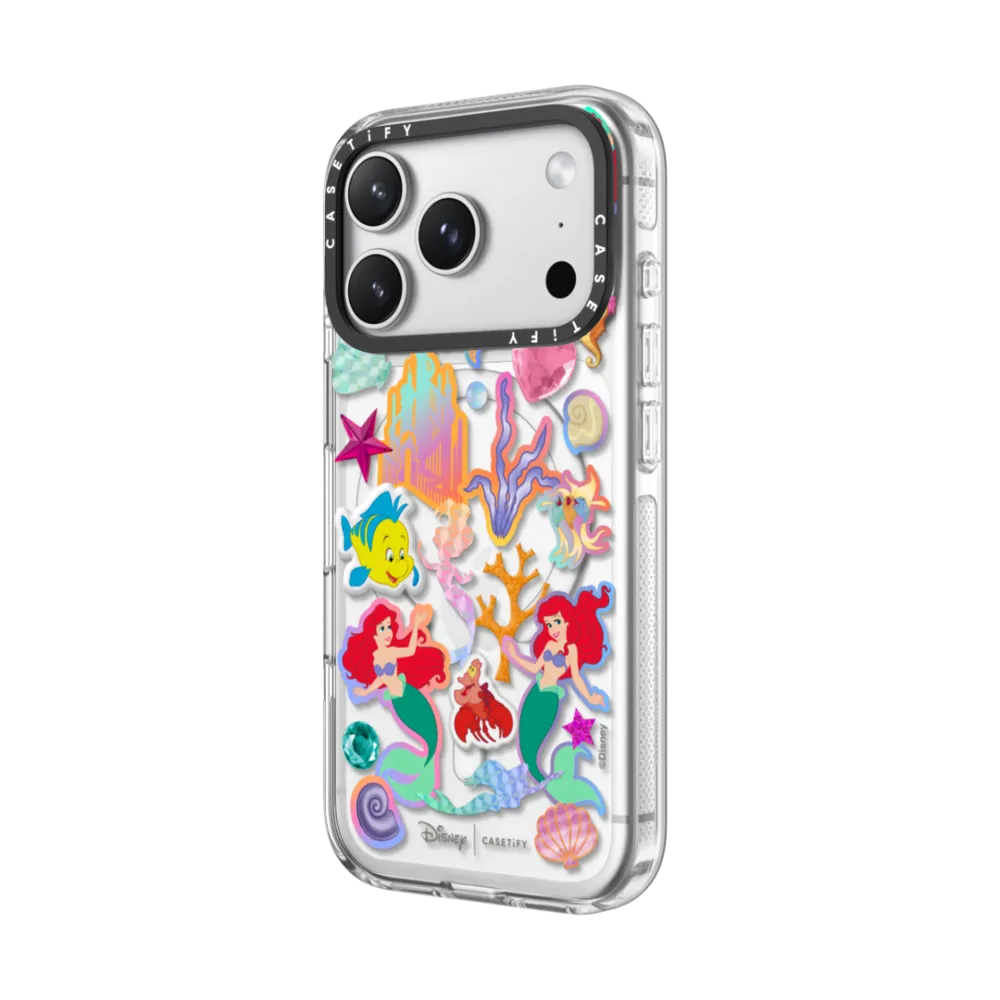 Impact Clear iPhone 17 Pro Case MagSafe Compatible - Ariel Stickermania Case