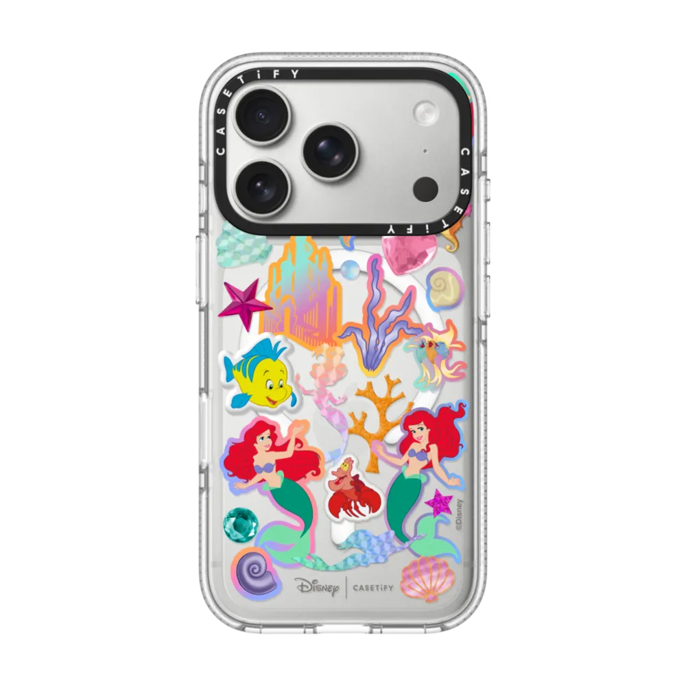 Impact Clear iPhone 17 Pro Case MagSafe Compatible - Ariel Stickermania Case