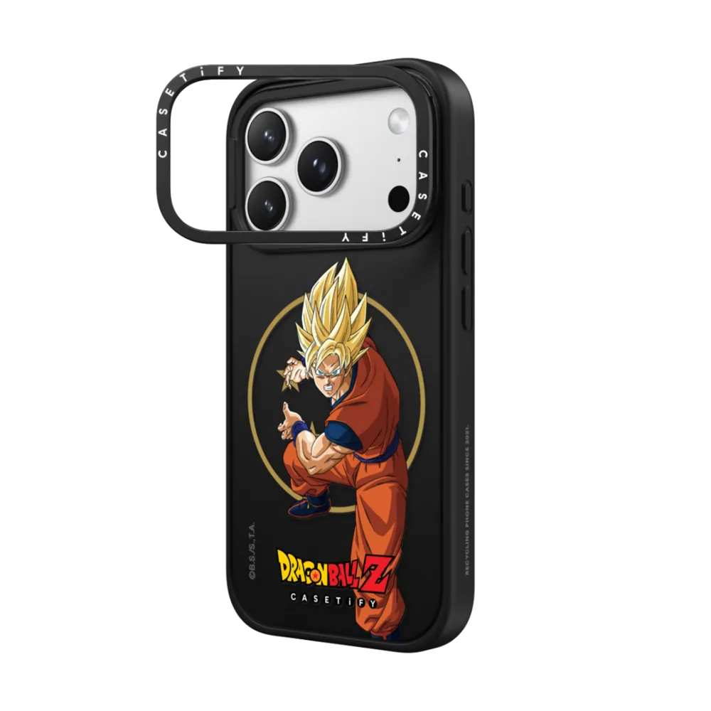 Impact Ring Stand iPhone 17 Pro Max Case MagSafe Compatible - SUPER SAIYAN GOKU Case