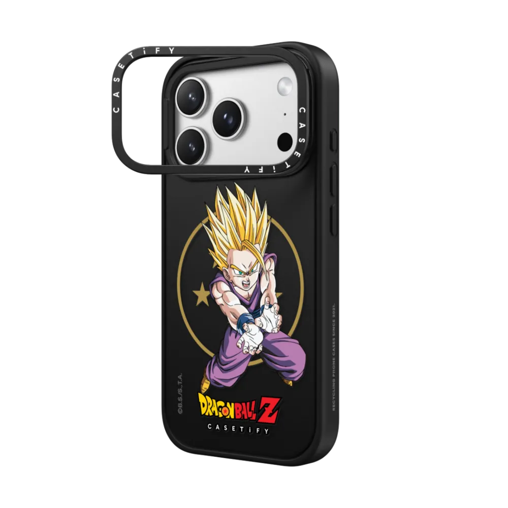 Impact Ring Stand iPhone 17 Pro Max Case MagSafe Compatible - SUPER SAIYAN GOHAN Case