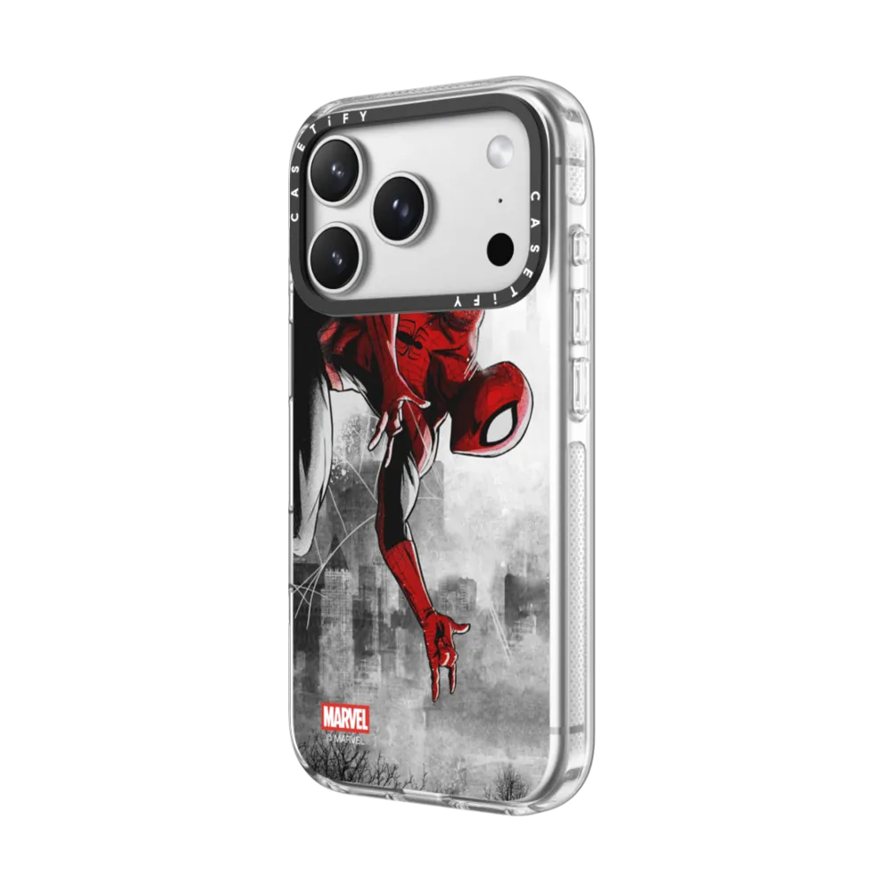 Impact Clear iPhone 17 Pro Max Case MagSafe Compatible - Spider-Man VS Case