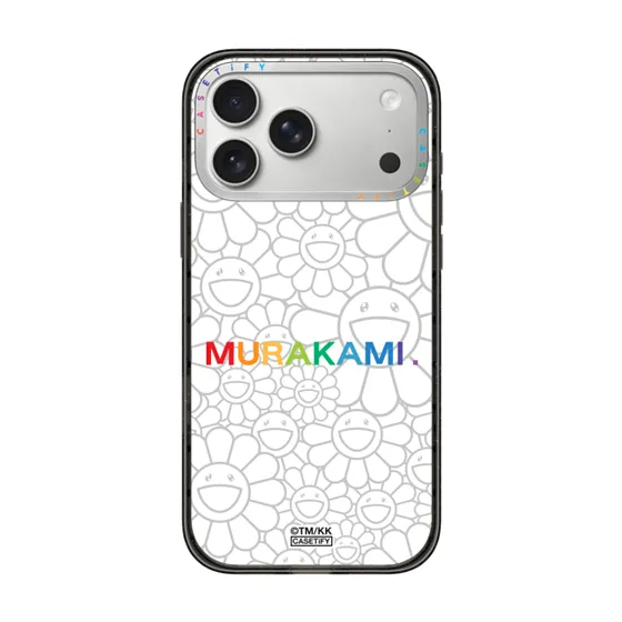Impact iPhone 17 Pro Max Case MagSafe Compatible - LIMITED EDITION MULTI-FLOWERS PHONE CASE - RAINBOW CAMERA RING EDITION PHONE CASE (Coming Soon in November)