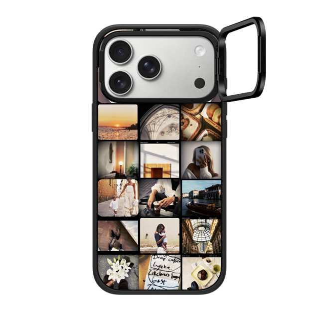 CASETiFY iPhone 17 Pro Max Case Matte Black Impact Ring Stand Case MagSafe Compatible CASETiFY Photo Custom Case - Digicam casetify