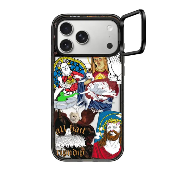 Impact Ring Stand iPhone 17 Pro Max Case MagSafe Compatible - RIPNDIP Sticker Mania Case