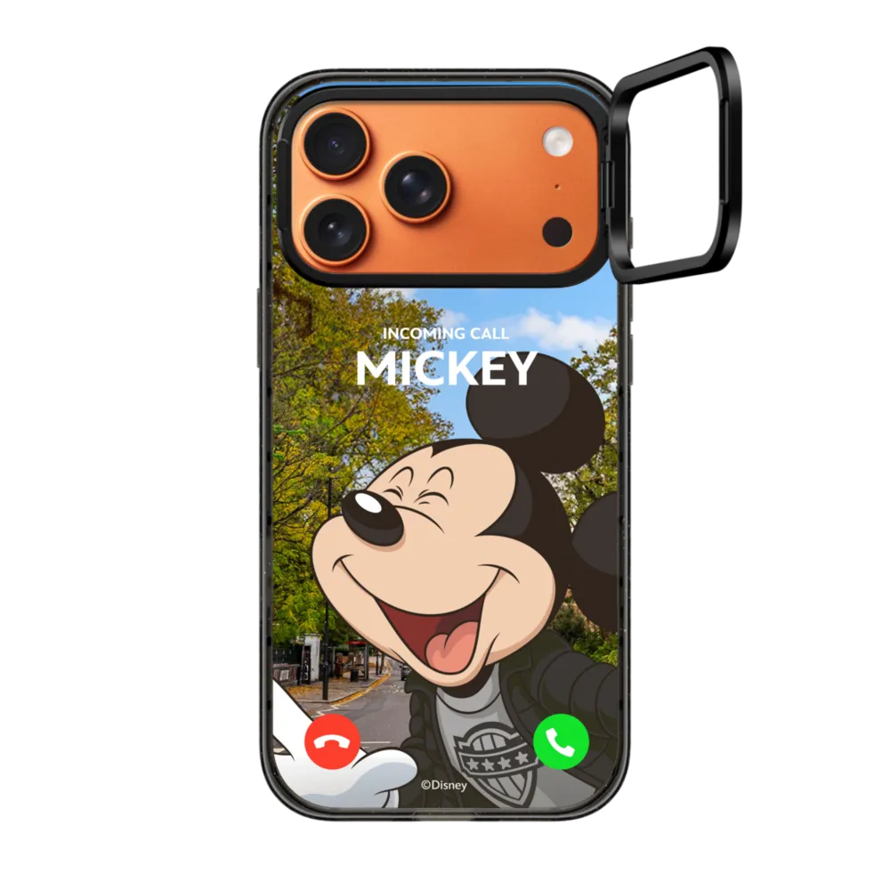 Impact Ring Stand iPhone 17 Pro Max Case MagSafe Compatible - Mickey & Friends Incoming Call Case (Mickey Mouse)