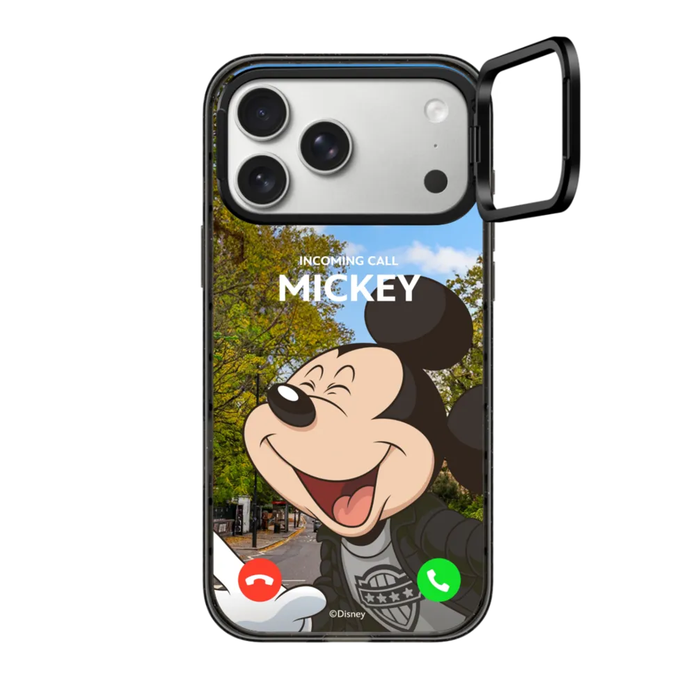 Impact Ring Stand iPhone 17 Pro Max Case MagSafe Compatible - Mickey & Friends Incoming Call Case (Mickey Mouse)