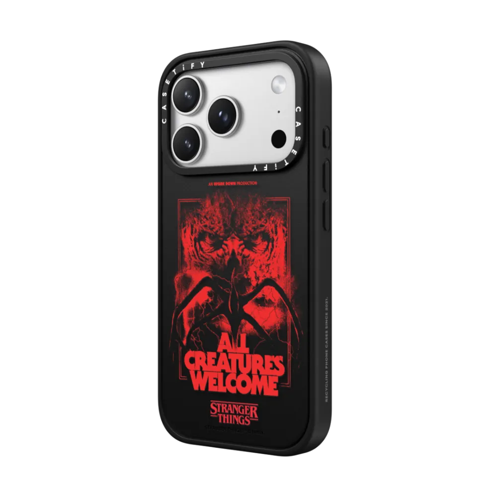 Impact iPhone 17 Pro Max Case MagSafe Compatible - Stranger Things All Creatures Welcome Case