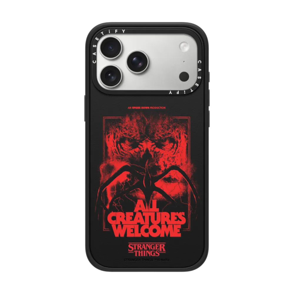 Impact iPhone 17 Pro Max Case MagSafe Compatible - Stranger Things All Creatures Welcome Case