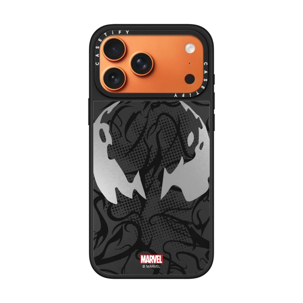 Mirror iPhone 17 Pro Max Case MagSafe Compatible - Venom Mask Case