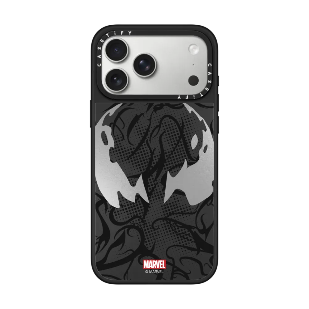 Mirror iPhone 17 Pro Max Case MagSafe Compatible - Venom Mask Case