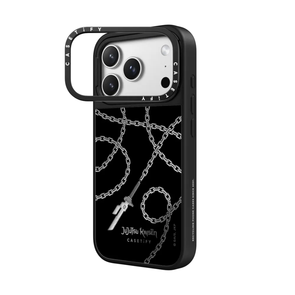 Mirror Ring Stand iPhone 17 Pro Max Case MagSafe Compatible - Inverted Spear of Heaven Case