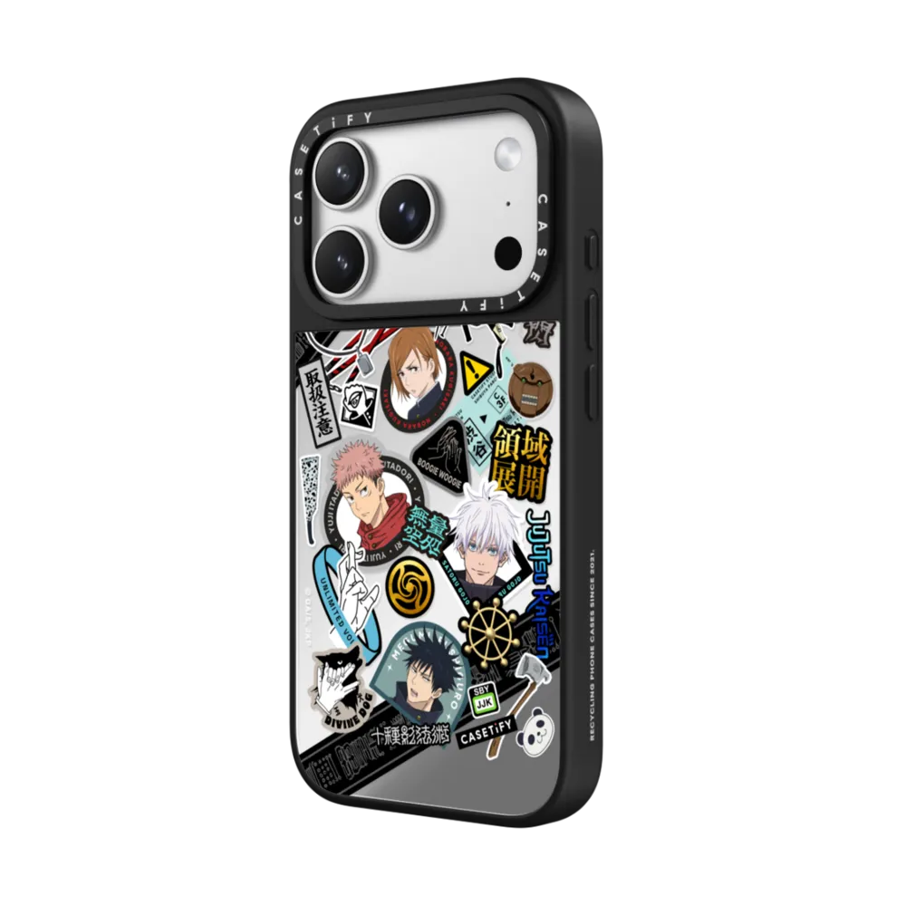 Mirror iPhone 17 Pro Max Case MagSafe Compatible - Jujutsu Sorcerer Side Case