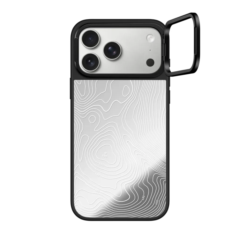 Impact iPhone 17 Pro Max Case MagSafe Compatible - Topography Map
