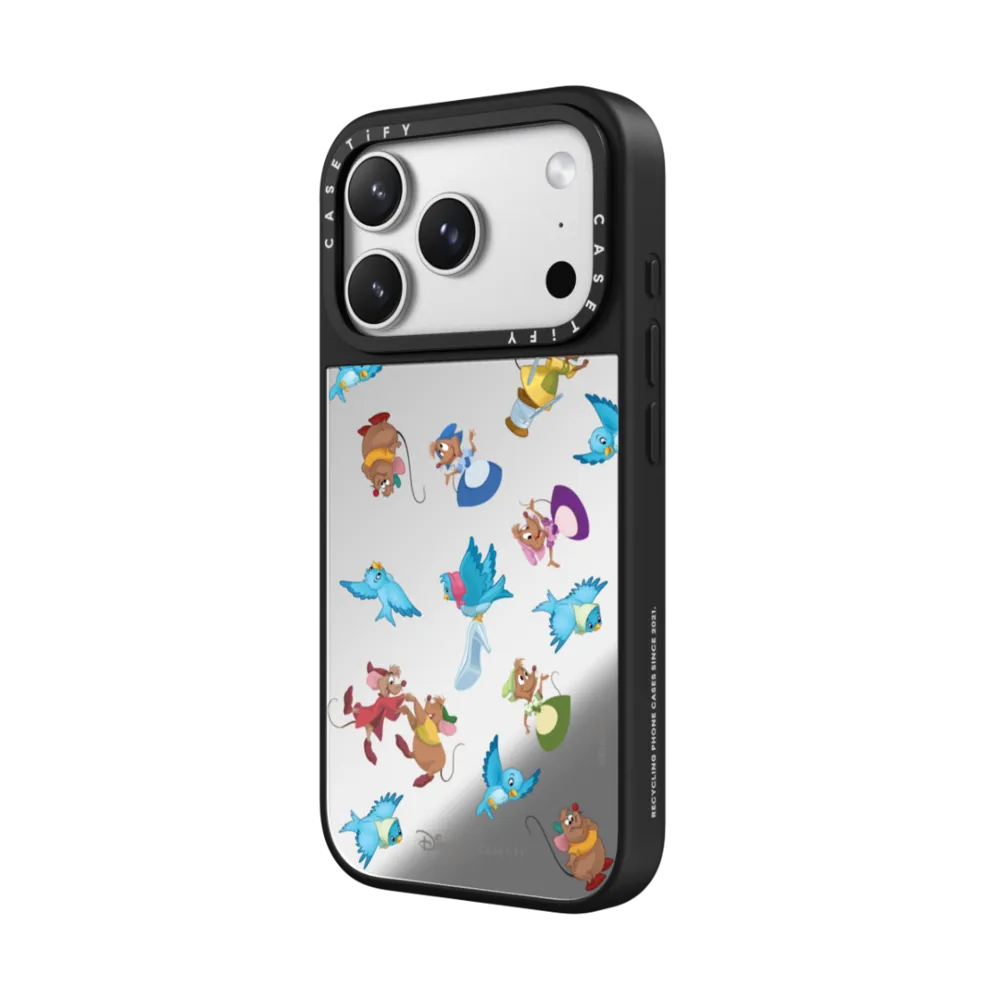 Mirror iPhone 17 Pro Max Case MagSafe Compatible - Mice & Birds Medley Case