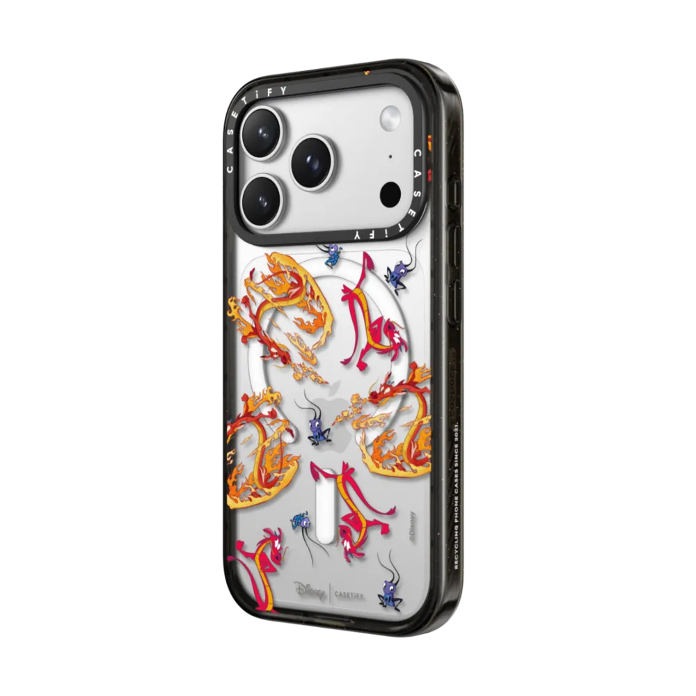 Impact iPhone 17 Pro Max Case MagSafe Compatible - Mushu & Cricket Medley Case