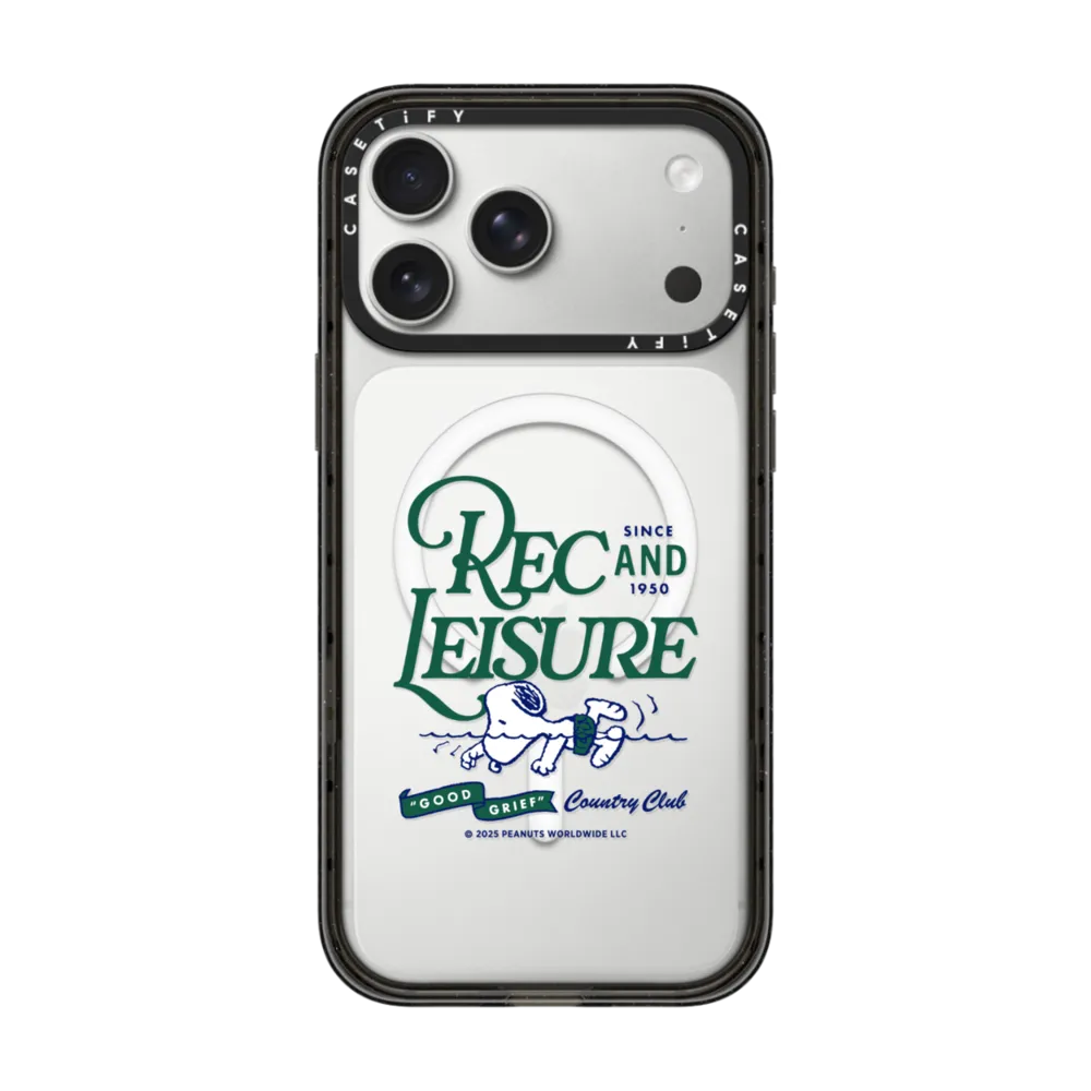 Impact iPhone 17 Pro Max Case MagSafe Compatible - Snoopy Rec & Leisure Case