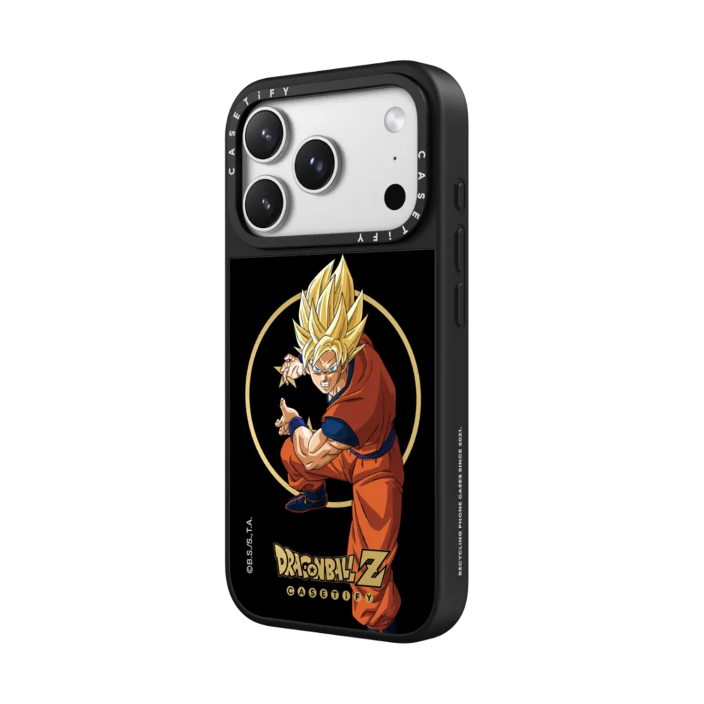 Mirror iPhone 17 Pro Max Case MagSafe Compatible - SUPER SAIYAN GOKU Case