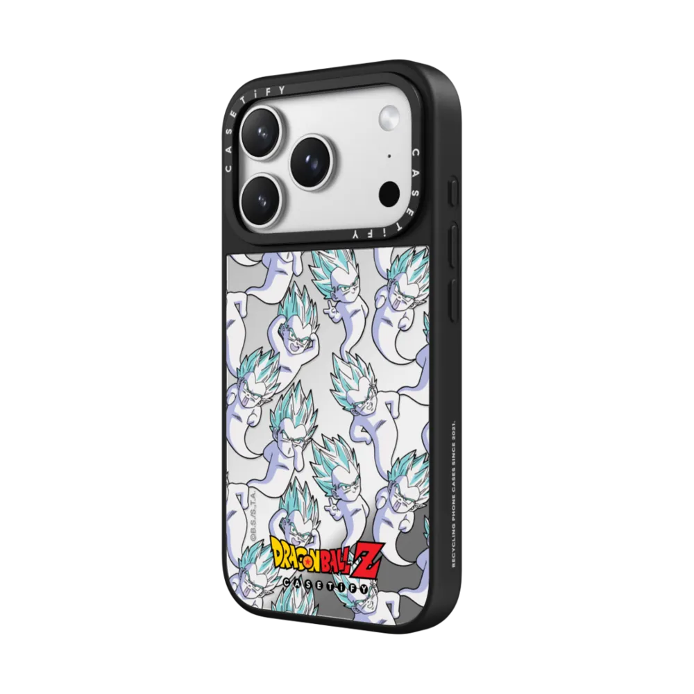 Mirror iPhone 17 Pro Max Case MagSafe Compatible - GOTENKS : SUPER GHOST KAMIKAZE ATTACK Pattern Case