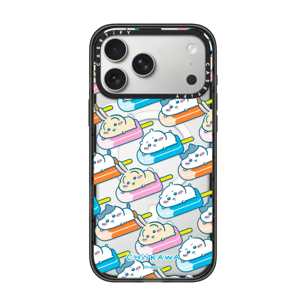 Impact iPhone 17 Pro Max Case MagSafe Compatible - Chiikawa Chillin' Trio Ice Pop Case