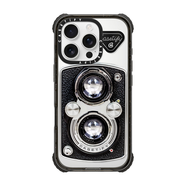 CASETiFY iPhone 16 Pro Case Black ウルトラ インパクトケース MagSafe 対応 Camera Case - Vintage casetify Back to School CASETiFY iPhone 16 Pro Case Black ウルトラ インパクトケース MagSafe 対応 Camera Case - Vintage casetify Back to School