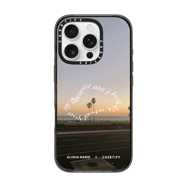 CASETiFY iPhone 16 Pro Case ブラック インパクトケース Alisha Marie Sunsets & Therapy Case casetify Mother's Day CASETiFY iPhone 16 Pro Case ブラック インパクトケース Alisha Marie Sunsets & Therapy Case casetify Mother's Day